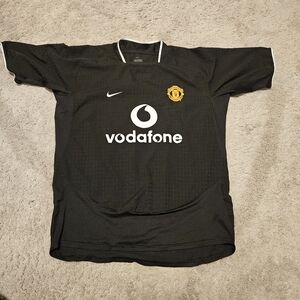 MANCHESTER UNITED 2004 2005 AWAY FOOTBALL SHIRT SOCCER JERSEY NIKE LARGE MEN